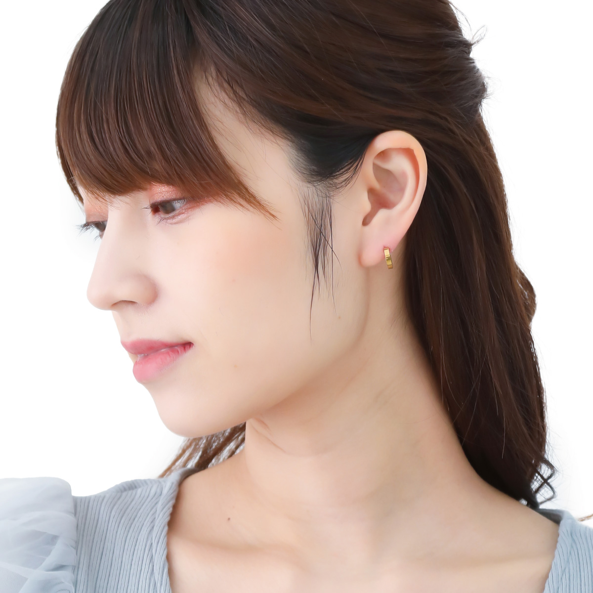 MISSOMA ミニ タイダル ツイスト フープ ピアス 関税込 ☆関税送料込【MISSOMA】Mini Tidal 18K ツイスト フープ ピアス