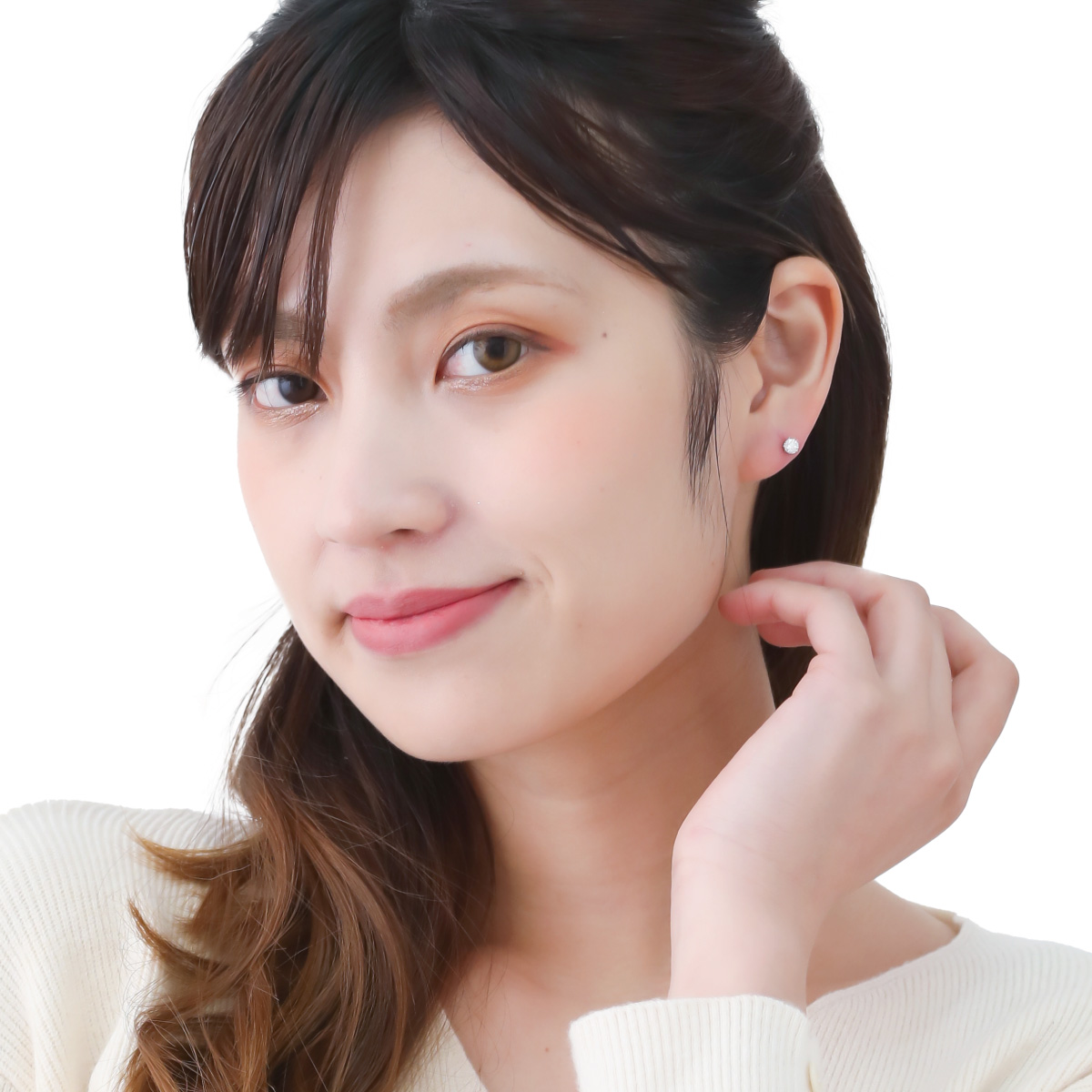 モアサナイト ピアス 9mm 両耳 楽天市場】【全品70%OFFクーポンで1800円〜 先着300名様 祝楽天