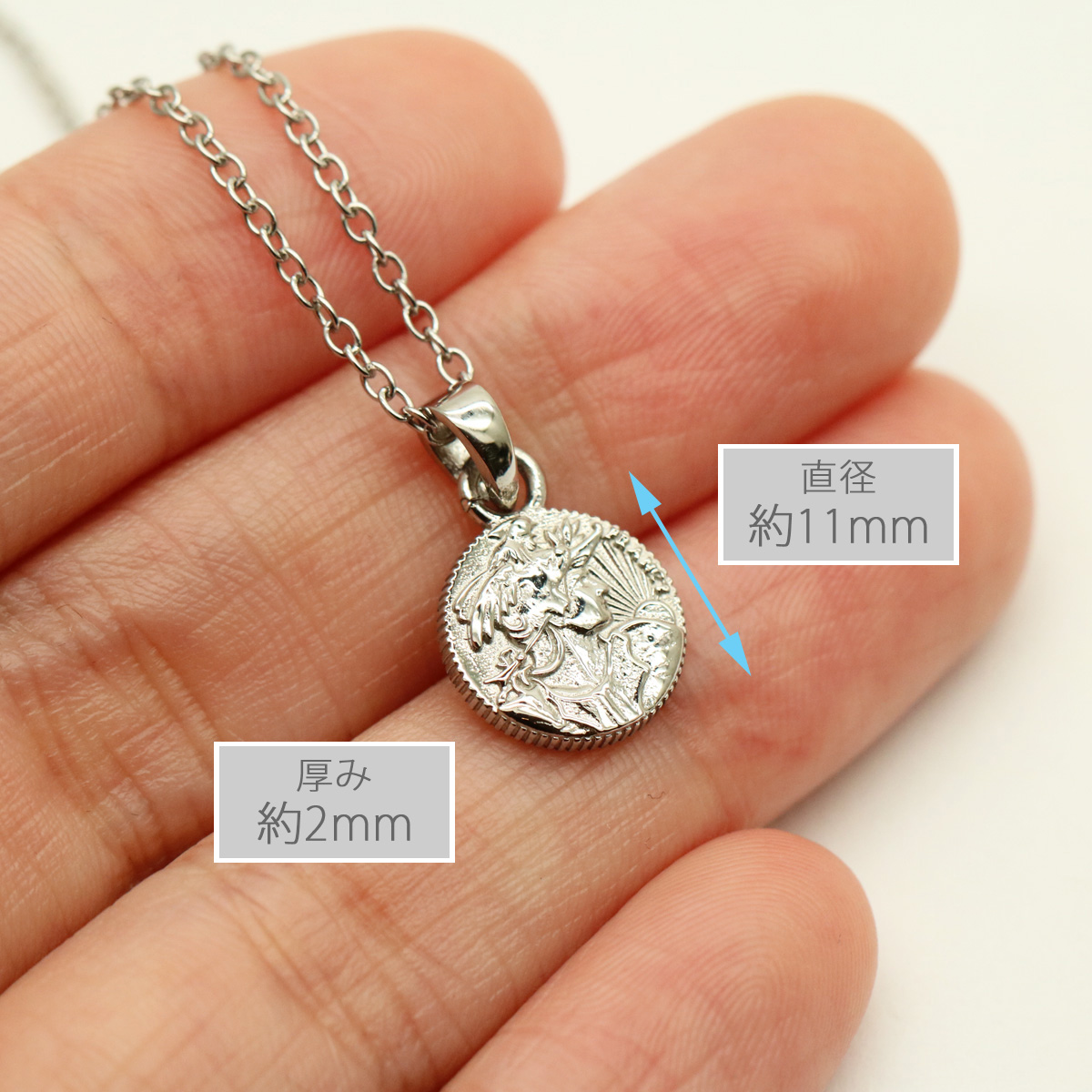 ペンダント ネックレス レディース サージカルステンレス316L