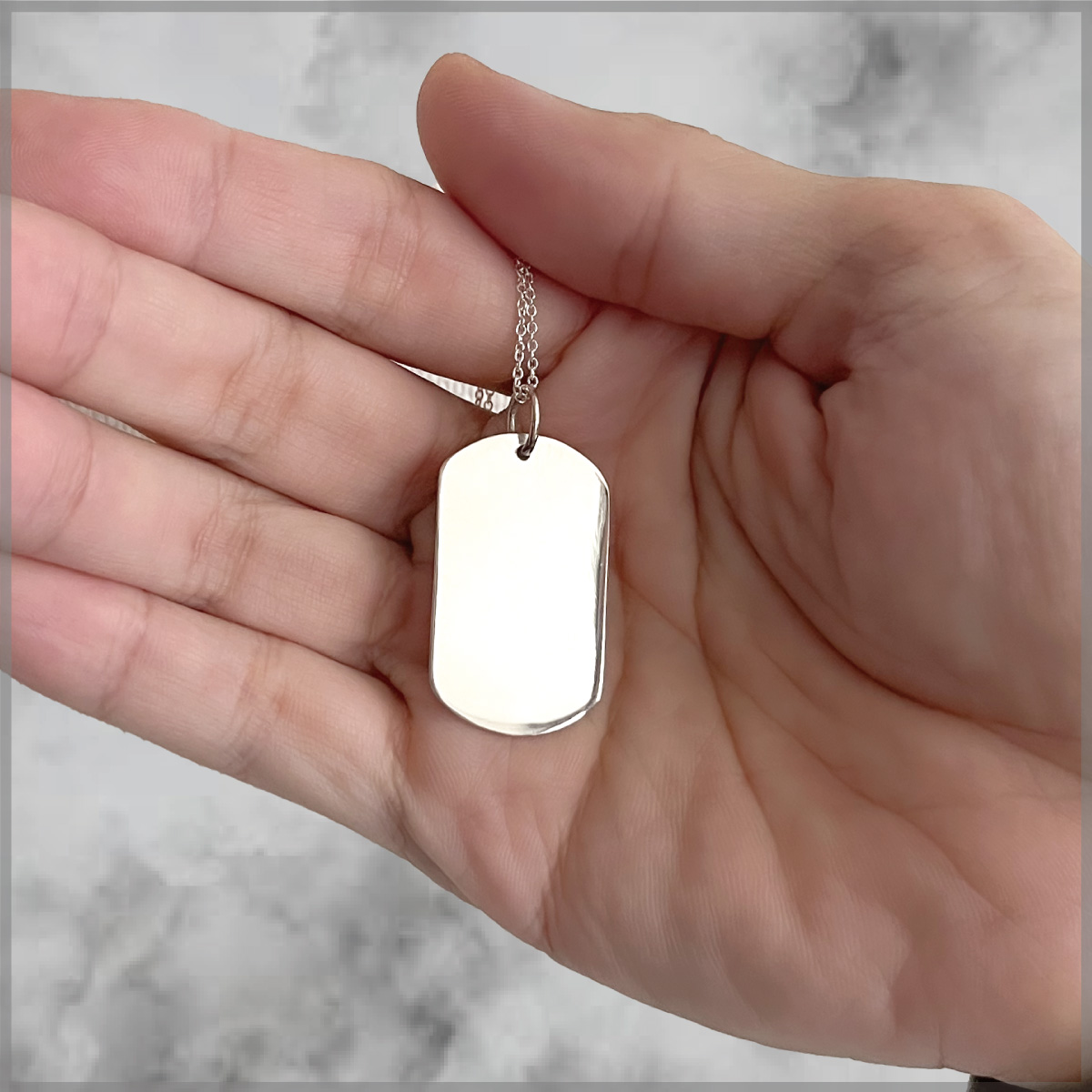 ネックレス ペンダント メンズ レディース シルバー925 刻印可能 名