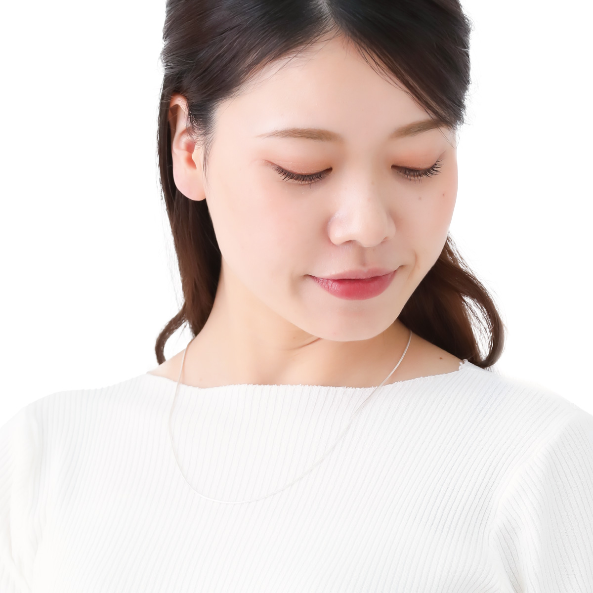 ネックレス シルバー925 フォックステールチェーン シルバー