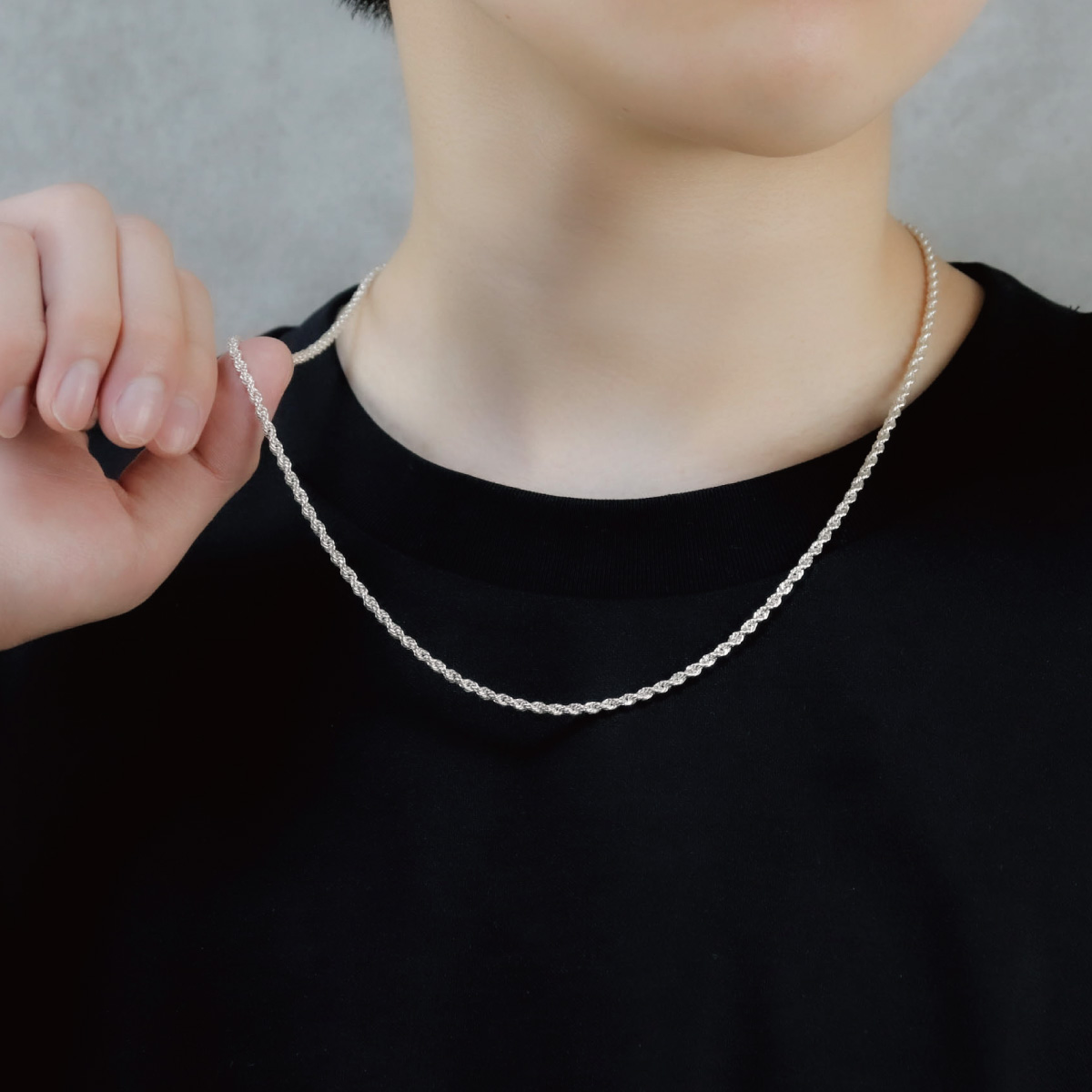 ネックレス チェーン 60cm レディース メンズ シルバー925
