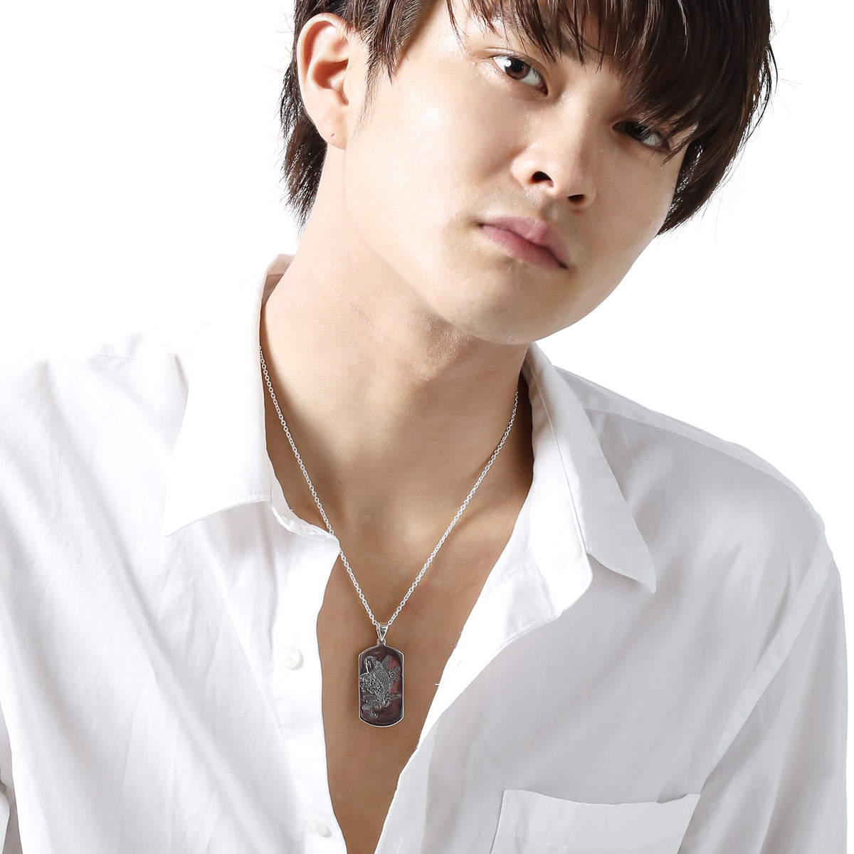 SILVER925 TWIST WIDE NECKLACE /シルバーネックレス SILVER925 OVAL WIDE NECKLACE/シルバー/ネックレスの通販 by