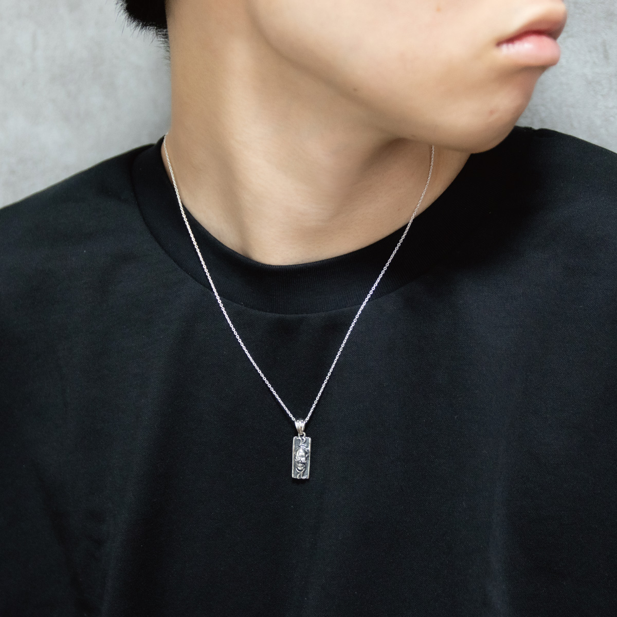 ネックレス ペンダント メンズ シルバー925 キュービックジルコニア