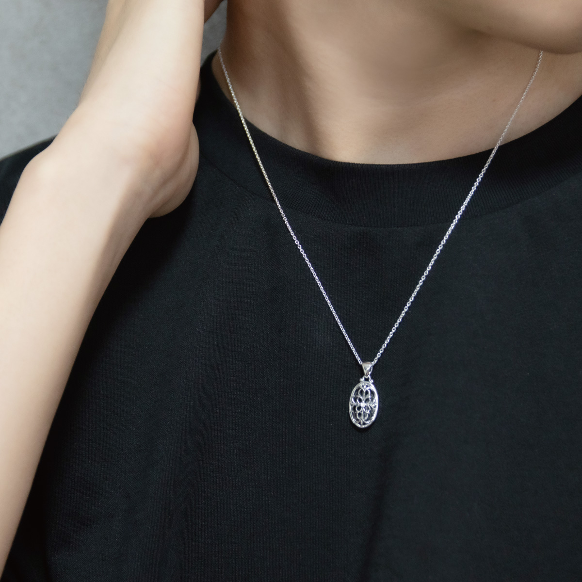 高品質✨　ローマンガラス  ペンダント　ネックレス　シルバー925 送料無料 ペンダント ネックレス メンズ シルバー : 鳳凰ペンダントトップ