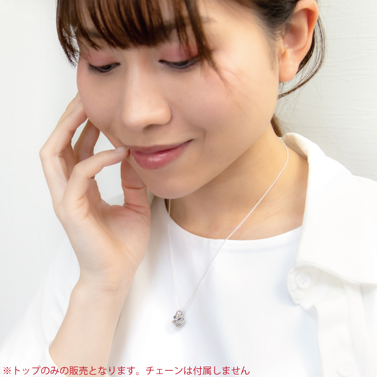 ペンダントトップ ネックレストップのみ メンズ シルバー925 水晶 ミニ