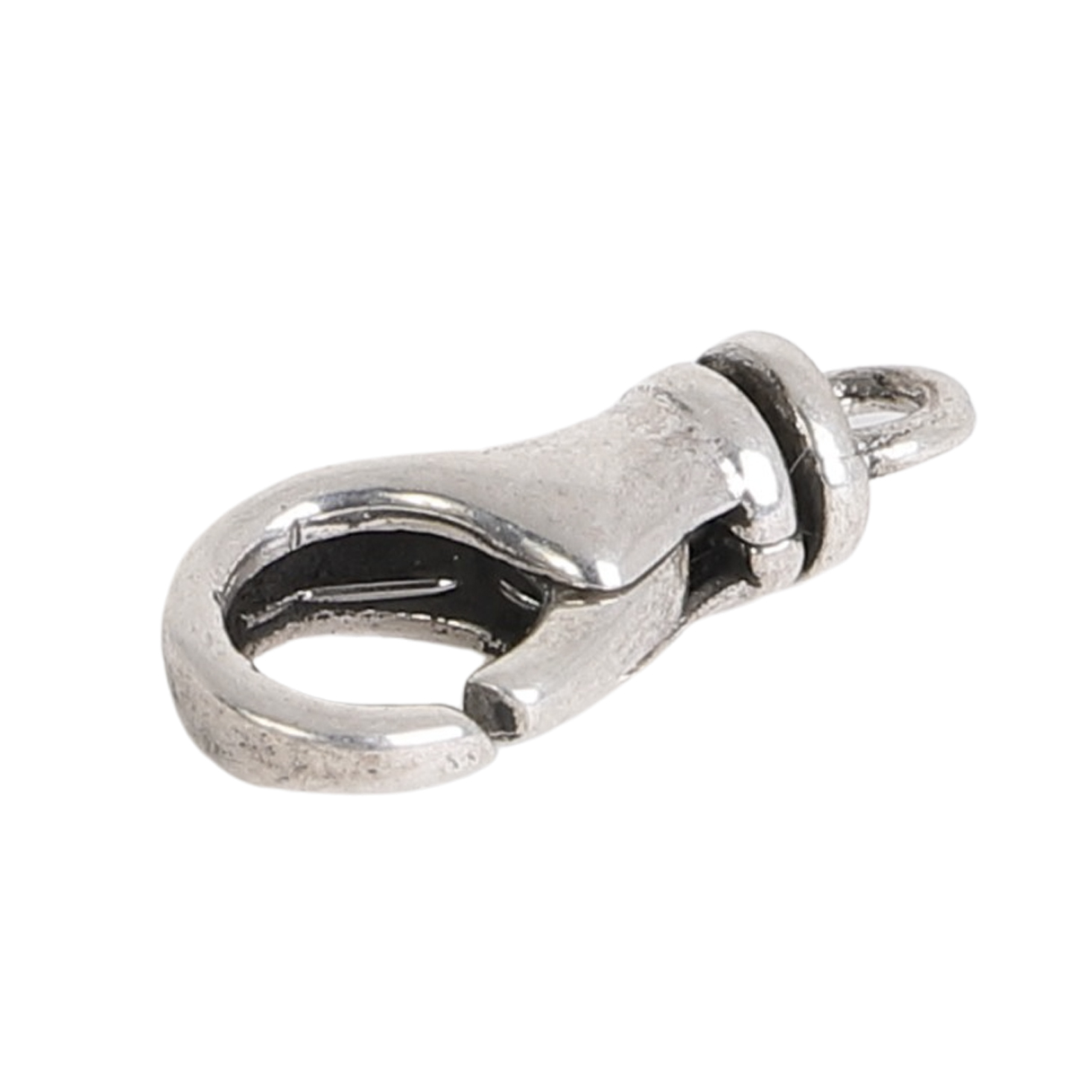 ナスカン シルバー925 フック 1個売り 全長約1.2cm パーツ ナスカン シルバー925 フック 1個売り 全長約1.2cm パーツ