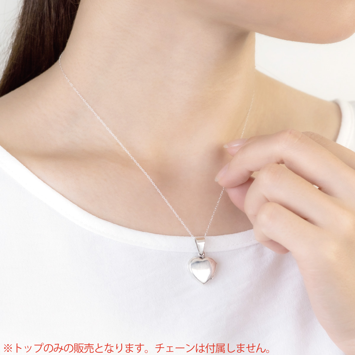 ペンダントトップ ネックレストップ レディース シルバー925 ハート