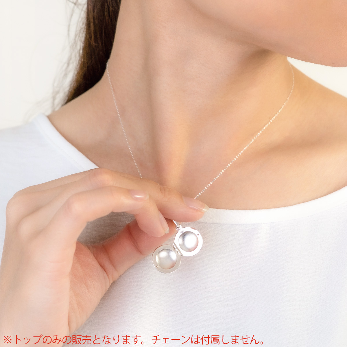 ペンダントトップ ネックレストップ レディース シルバー925 ラウンド