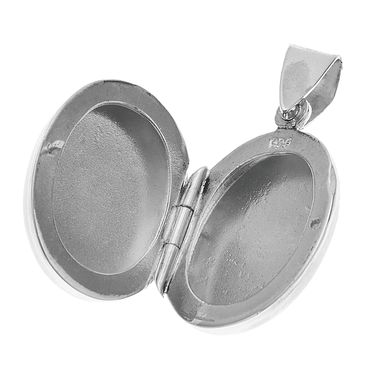 ペンダントトップ ネックレストップ レディース シルバー925 楕円