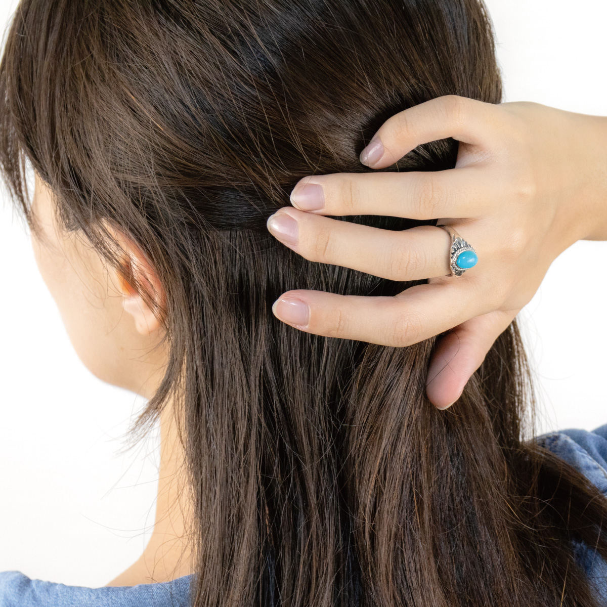 リング レディース メンズ シルバー925 ターコイズ トルコ石