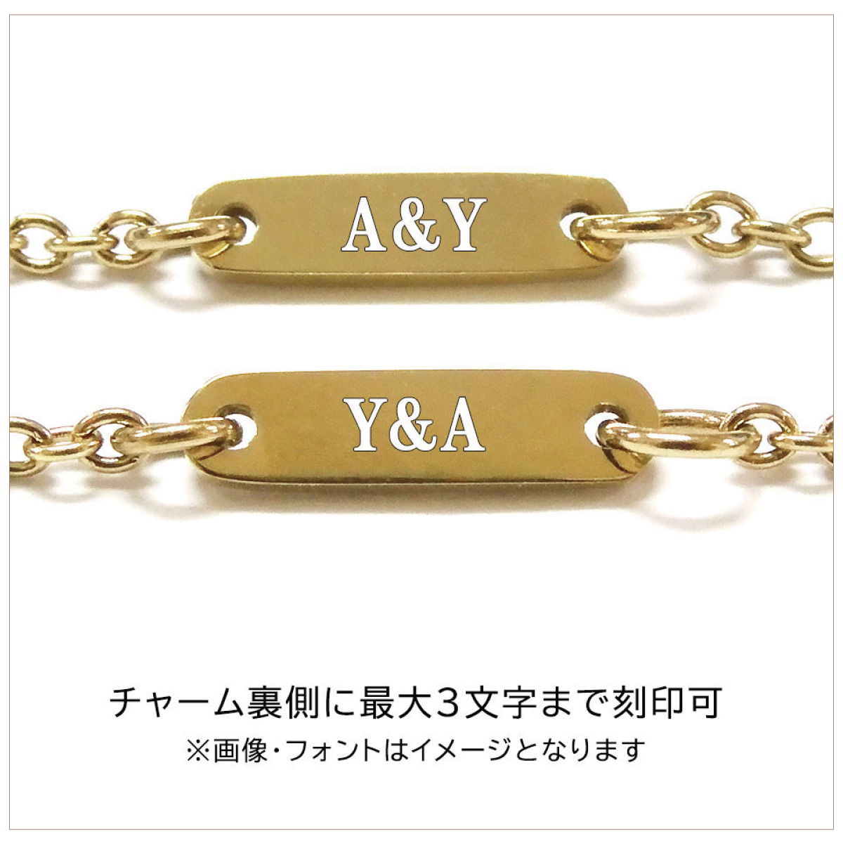 ペアネックレス ペンダント レディース close to me st サージカルステンレス316L ダイヤモンド ゴールド ミニリング 金属アレルギー対応 爆買の画像
