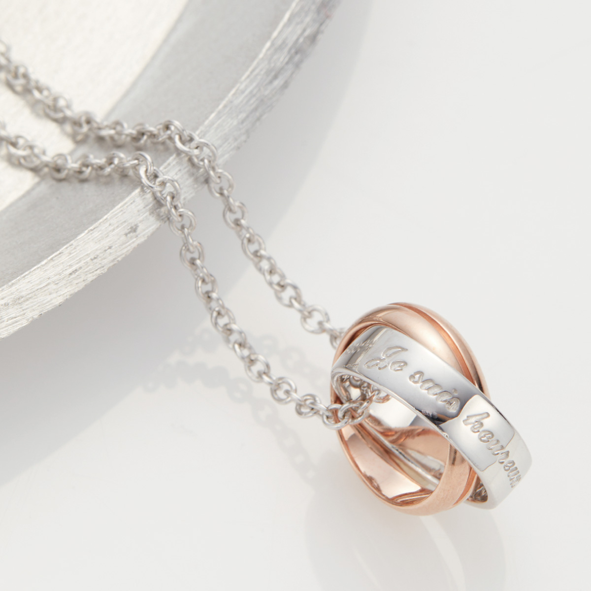 御売約御礼　925刻印のペンダントネックレス+ギミック二連ネックレス＋SVピアス ネックレス ペンダント レディース シルバー925 close to me 彫刻 刻印
