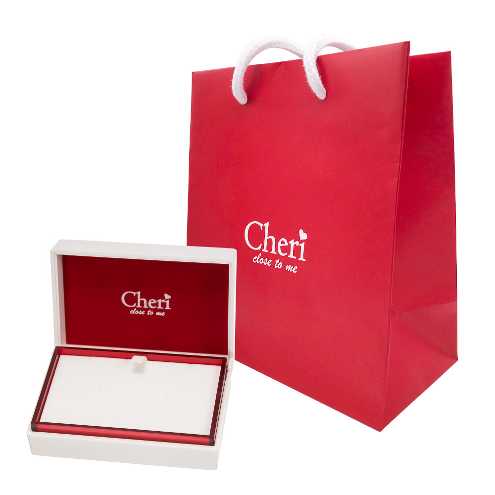 ネックレス ペンダント レディース シルバー925 キュービックジルコニア Cheri close to me 刻印 クロス パヴェ ミニ 金属アレルギー対応 彼女 爆買の画像