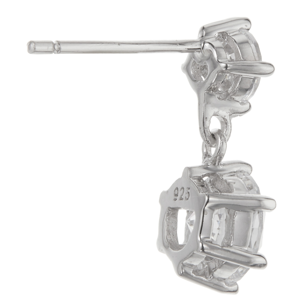 ピアス レディース 両耳用 シルバー925 スーパーキュービック