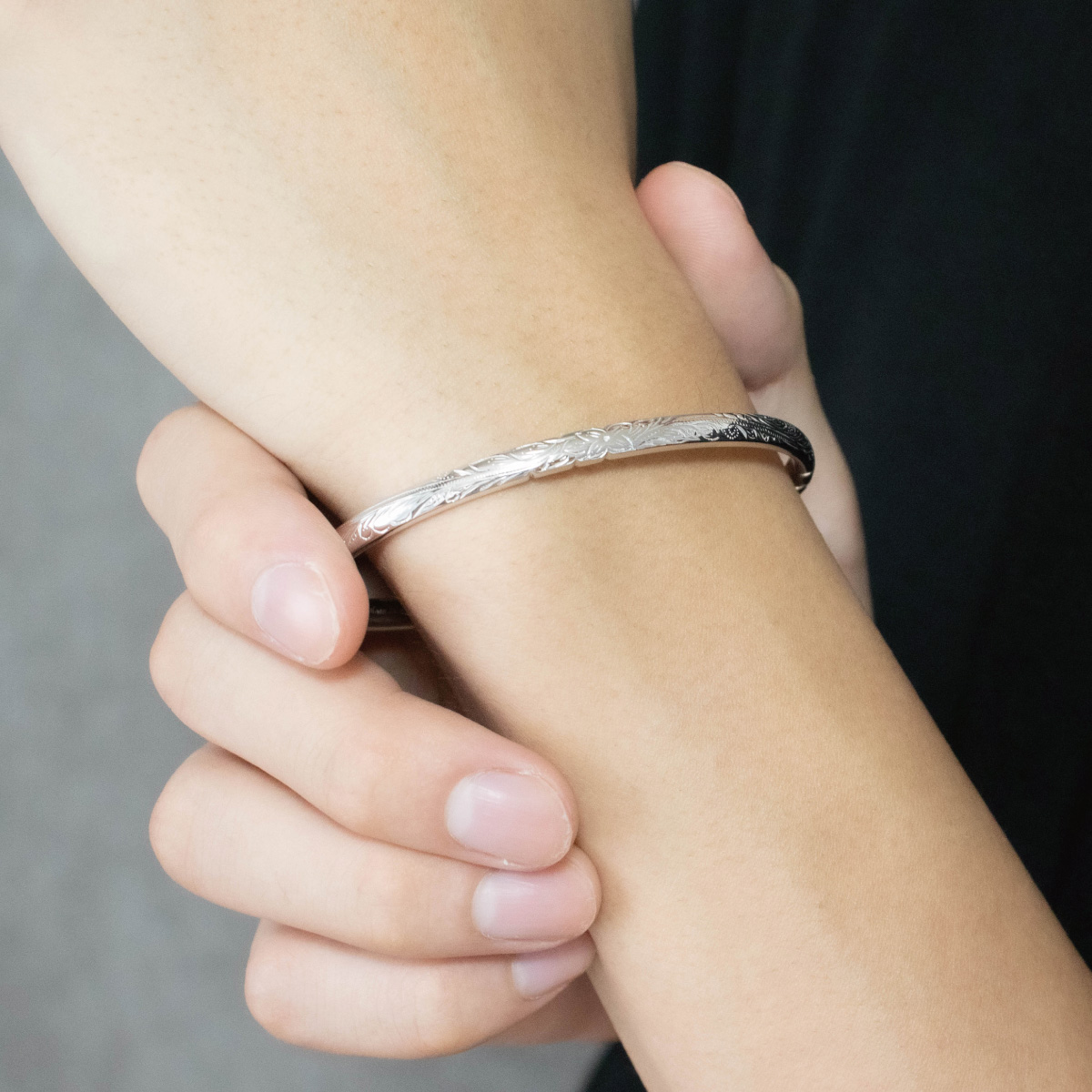 バングル ブレスレット メンズ シルバー925 close to me ハワイアン