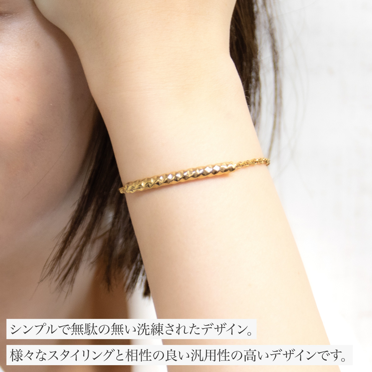 ブレスレット レディース メンズ サージカルステンレス316L ダブル