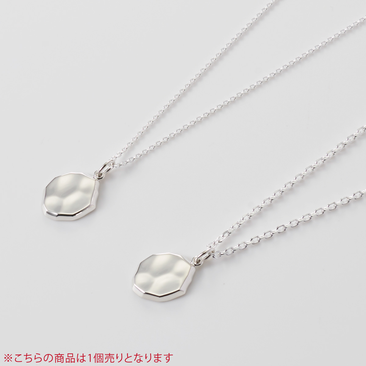 ネックレス ペンダント レディース メンズ シルバー925 プレート 楕円 ツヤ 艶 アズキチェーン メッセージ 彫刻 刻印 ペアにも 金属アレルギー対応 爆買の画像