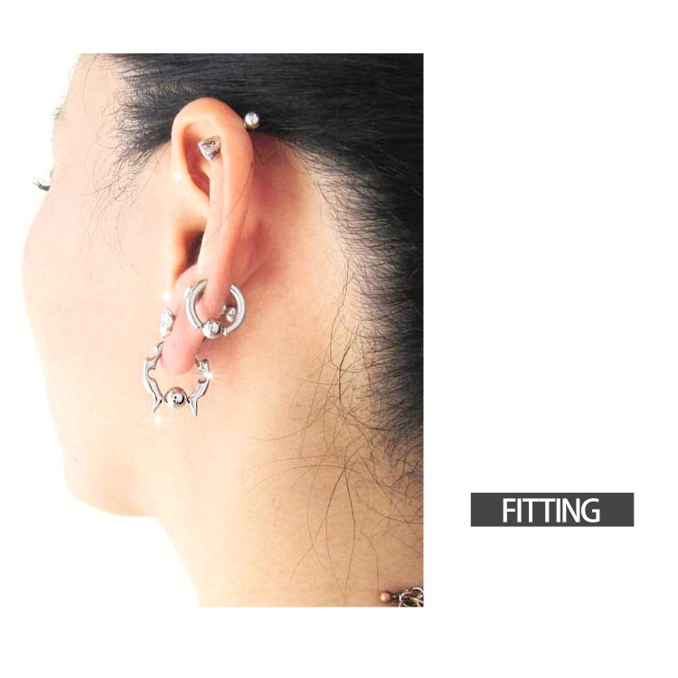 ボディピアス body pierce 8G フェニックスビーズリング ボディー : ピアス専門店ピアッシングナナ - 通販 - Yahoo!ショッピング