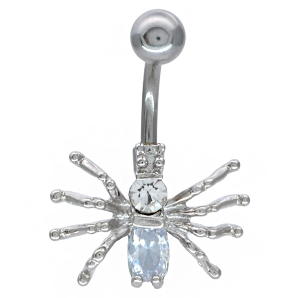 ボディピアス へそピアス [Soeur de Nana] スパイダージュエルネイブル