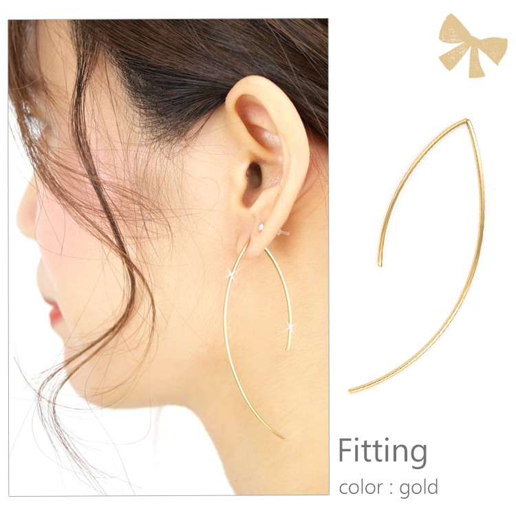 ピアス Chiko ボディピアス CHOU アメリカンラインピアス/16G ボディーピアス 軟骨