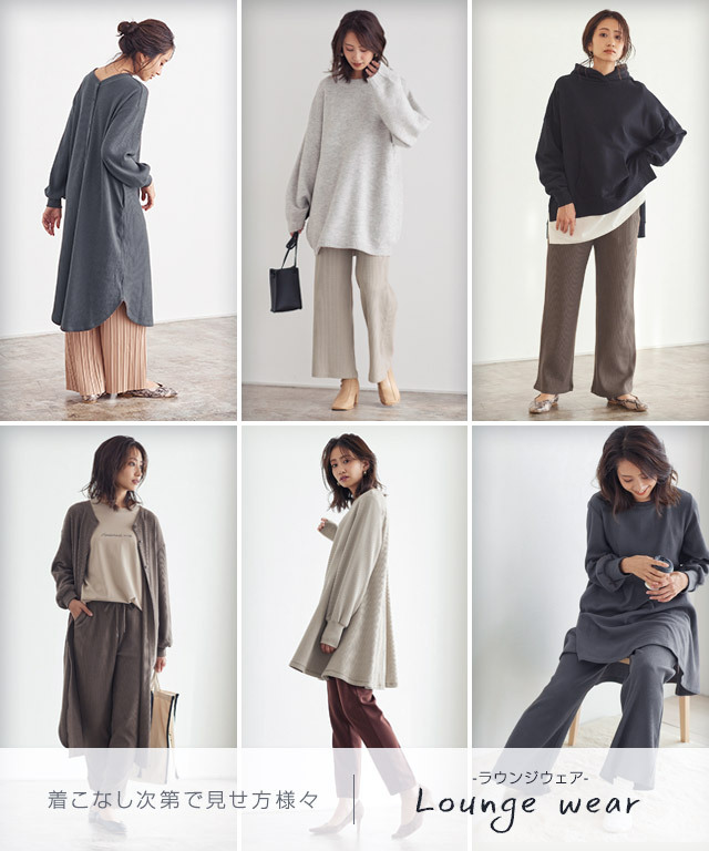 起毛ワッフル3wayワンピース 公式 Pierrot ピエロ レディースファッション通販サイト