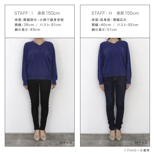 31185　レディース　カシミヤ100％　ハネックニット　紺色　サイズＭ 31185 レディース カシミヤ100％ ハネックニット 紺色 サイズM