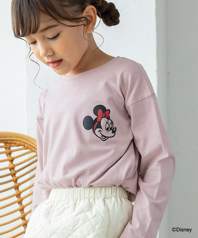 トップス Tシャツ ディズニー Disney ミッキー ミニー 綿100