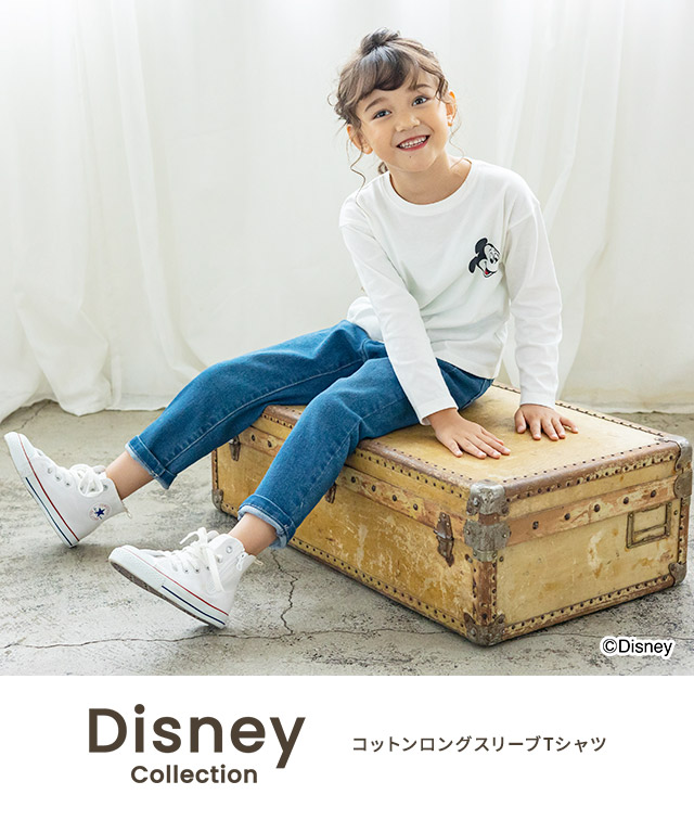 トップス Tシャツ ディズニー Disney ミッキー ミニー 綿100