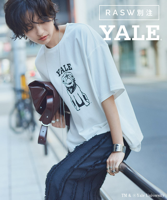 [RASW]別注YALEドッグオーバーTシャツ
