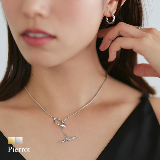 Yahoo! Yahoo!ショッピング(ヤフー ショッピング)（夏セール対象） ネックレス スネークチェーン クラフト感 上品 レディース MD2