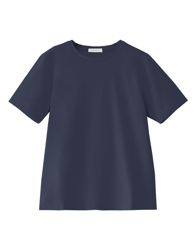 tシャツ レディース 半袖 綿100％ コーマコットン Uネック MD RASW あすつく 送料無料 | RASW | 02