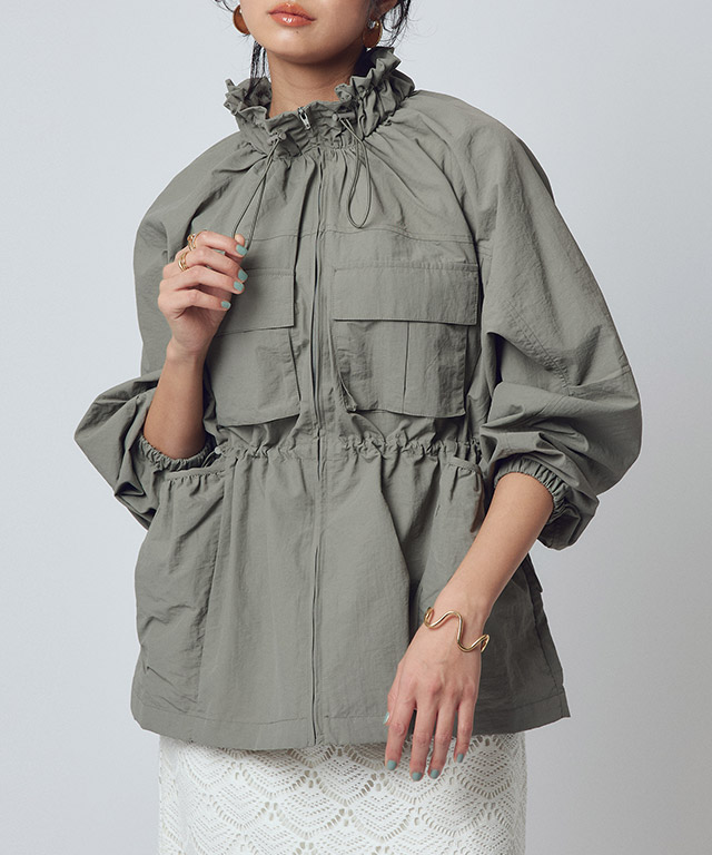 RASW]ドロストギャザーブルゾン ◇送料無料【KKfashionさん