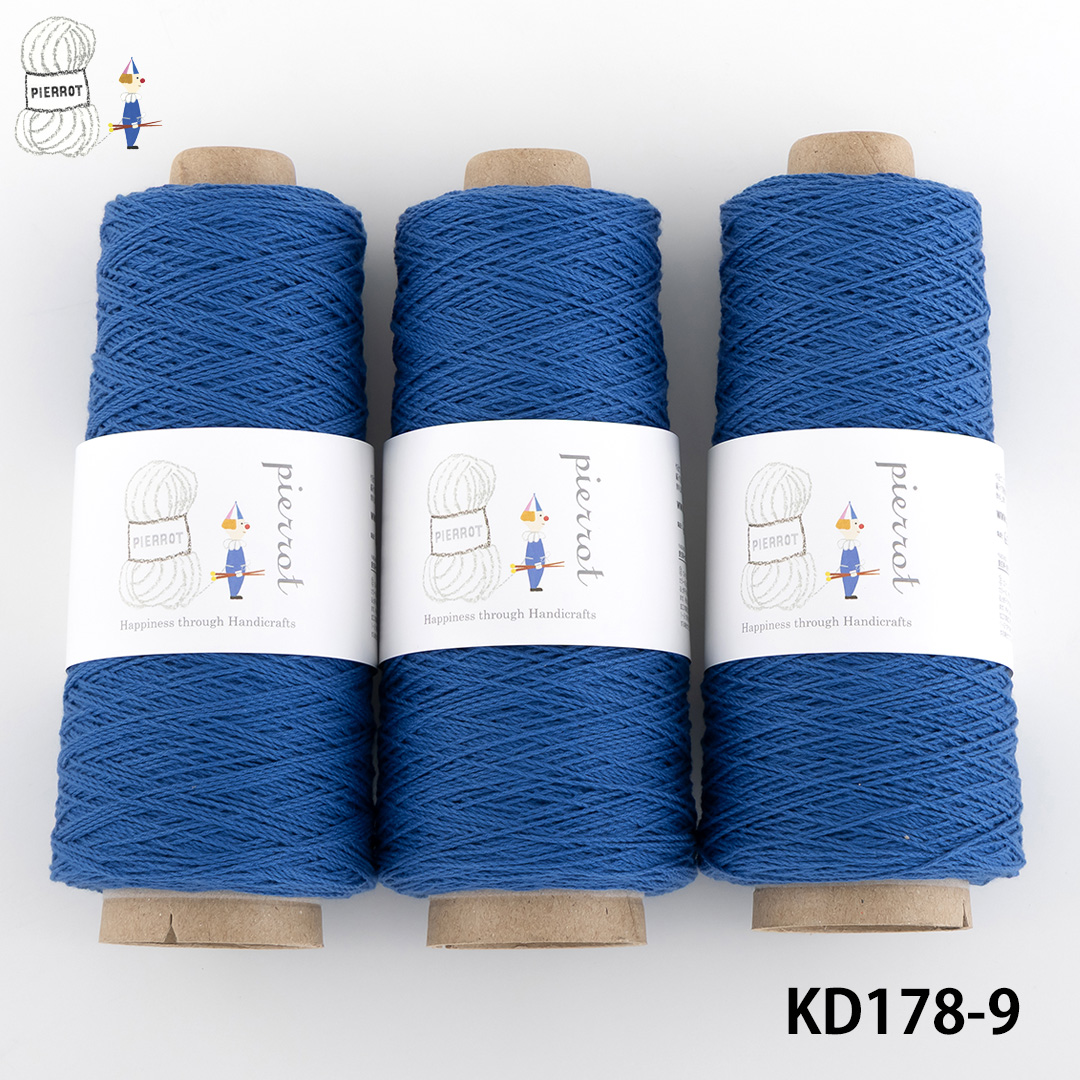 KD178】毛糸だま2022夏号掲載作品キット さわやかコットン 毛糸ピエロ