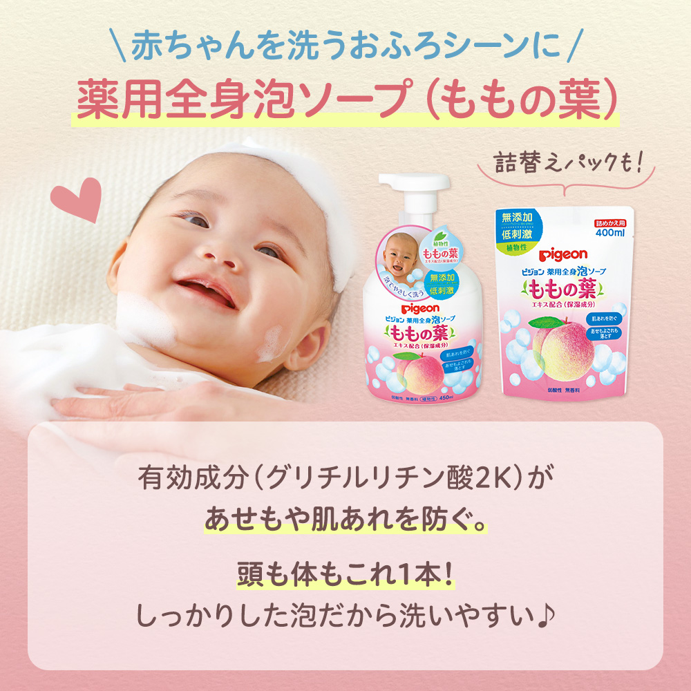 ベビーパウダー(ももの葉)125g 0ヵ月〜 ...の詳細画像3
