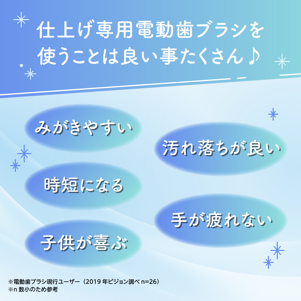 仕上げ専用 電動歯ブラシ(グリーン/1才6ヵ月頃〜) ハブラシ 電動歯ブラシ はみがき ハミガキ 歯磨き ベビー用品 ベビーグッズ ピジョン pigeon 関連画像4