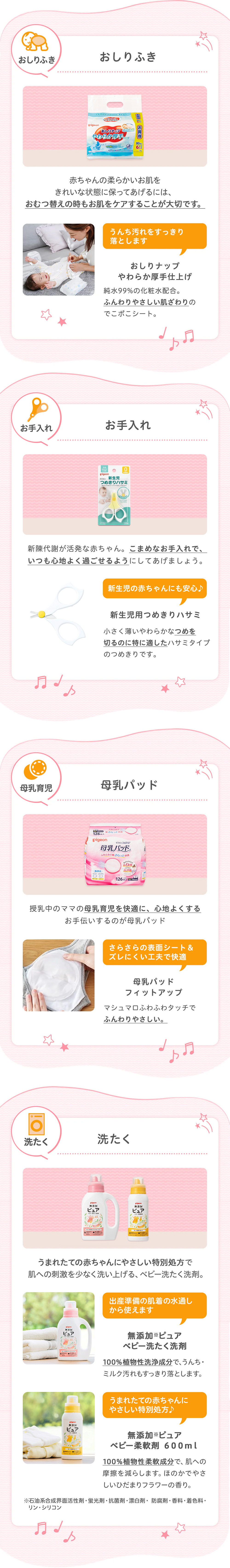 出産準備品セット(17点) 出産準備品は最低限で！子育てミニマリスト