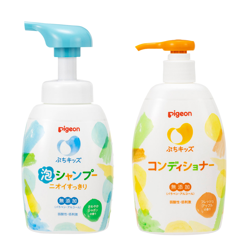 Pigeon（ピジョン） ぷちキッズ泡シャンプー＆コンディショナー（本体