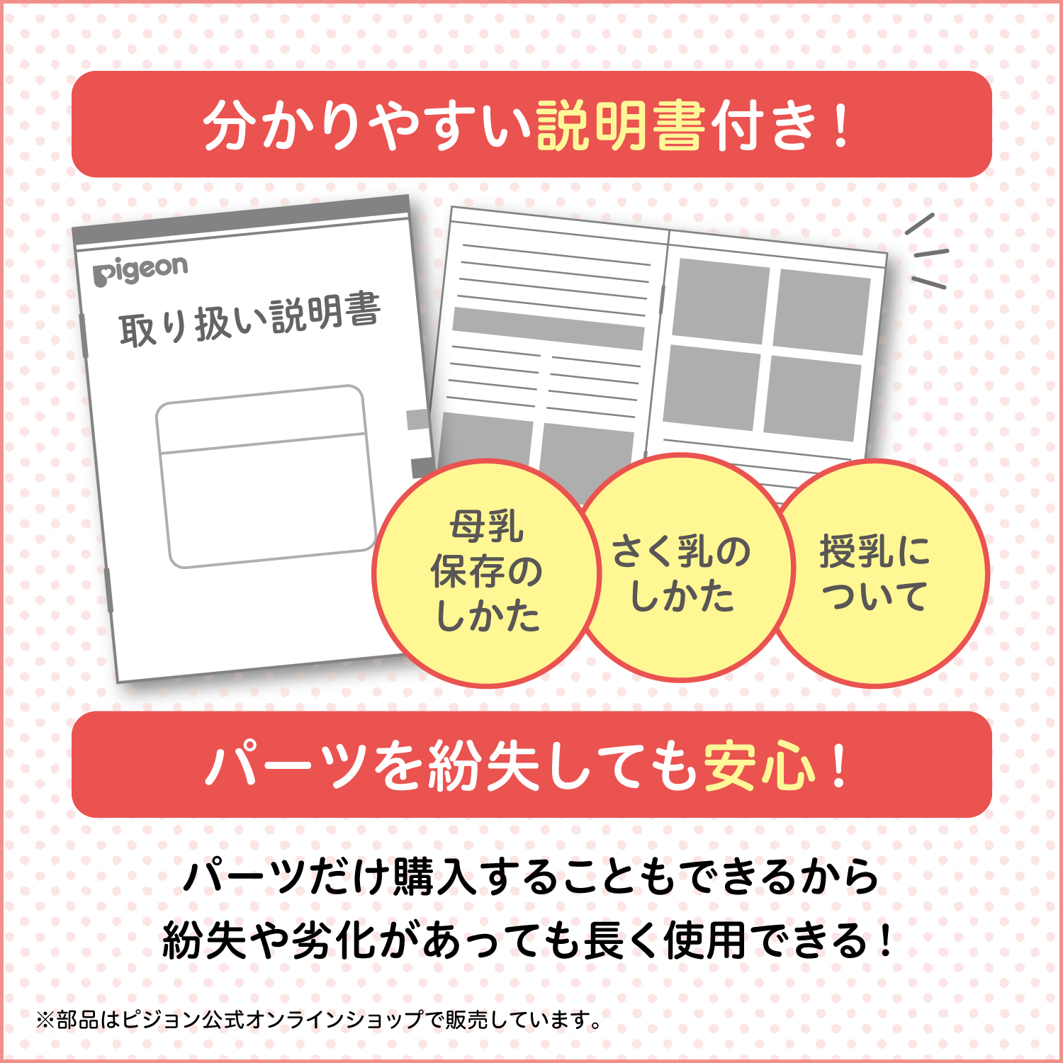 Pigeon（ピジョン） はじめてさく乳セット（電動置き型・両胸） 搾乳機 