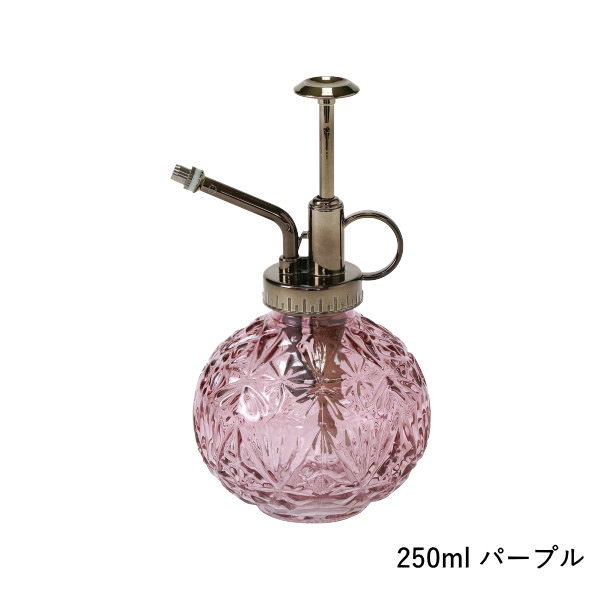 スプレーボトル ミスト おしゃれ 霧吹き 観葉植物 ガラス 細かい 250ml