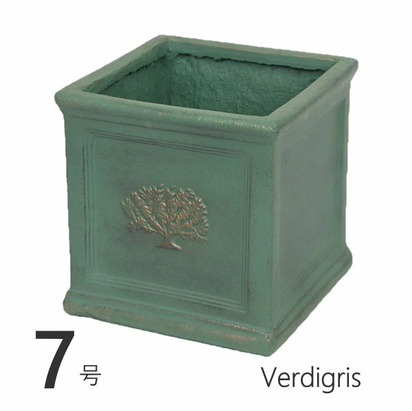 植木鉢 大型 おしゃれ 7号 室内 室外 プランター スクエア 鉢 正方形 ガーデニング |  | 03