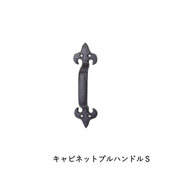古材とアイアンハンドルで作ったミニドア 取手 金具 つまみ ハンドル おしゃれ アイアン DIY 引き出し 扉