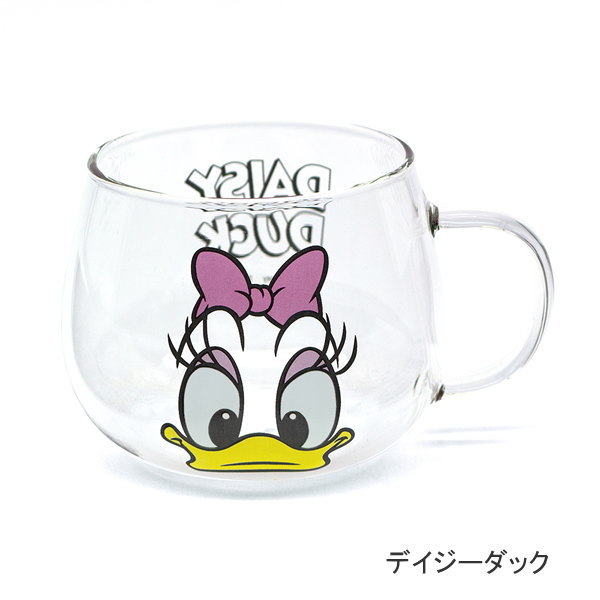 Disney（ディズニー） 食器 マグカップ おしゃれ ガラス 耐熱 コーヒー