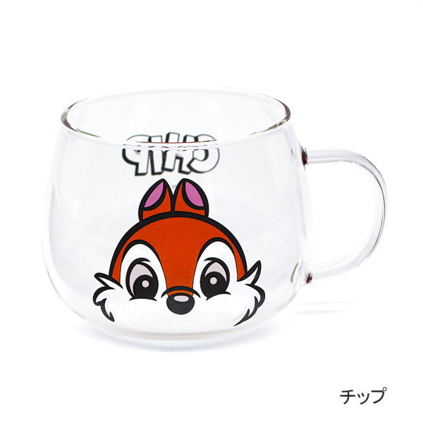 Disney（ディズニー） 食器 マグカップ おしゃれ ガラス 耐熱 コーヒー