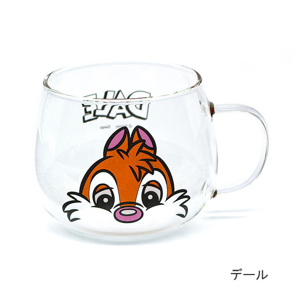 Disney（ディズニー） 食器 マグカップ おしゃれ ガラス 耐熱 コーヒー