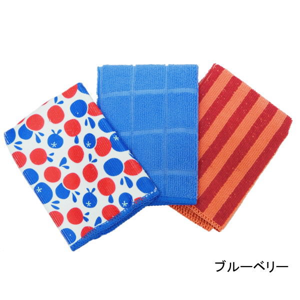 ふきん キッチンタオル マイクロファイバー 北欧 クロス ネコ セット