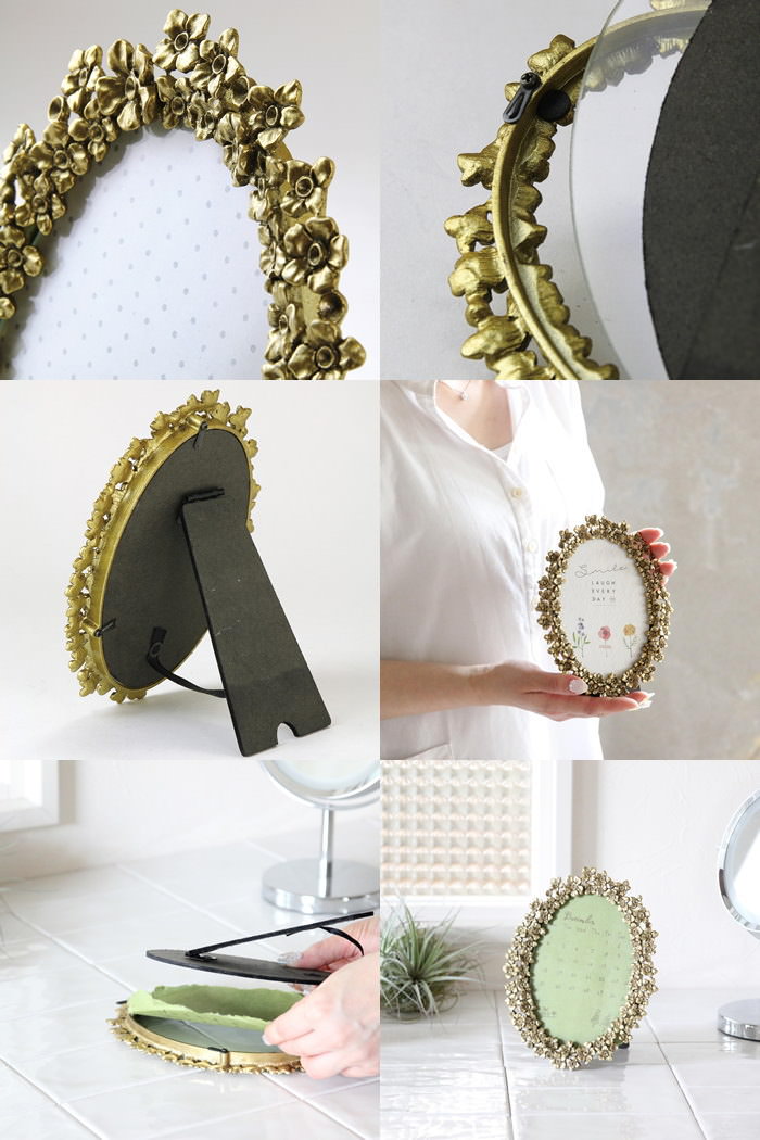 フォトフレーム おしゃれ 写真立て 縦 横 アンティーク ゴールド