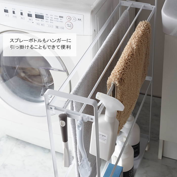 即出荷 タオルハンガー タオル掛け バスタオルハンガー 隙間収納 | tower | 04