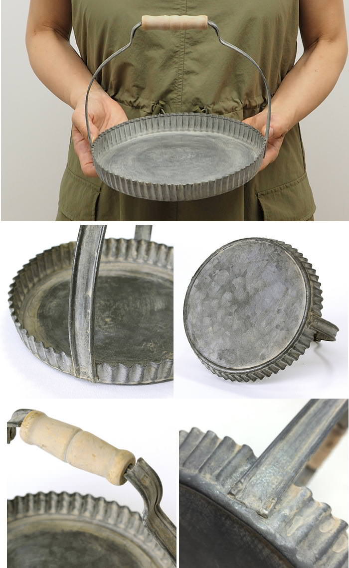 SPICE of Life（スパイス オブ ライフ） トレイ ブリキ トレー 花台 鉢