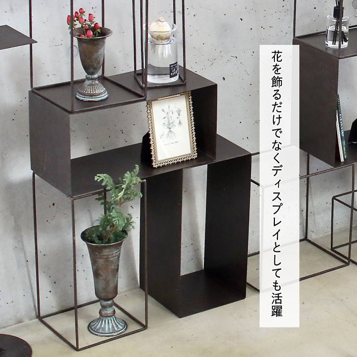 アンク ブリキ フラワーベース S M L XLサイズ 花瓶 花びん 北欧